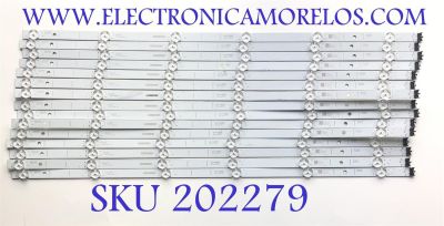 KIT DE LED'S PARA TV SONY (INCOMPLETO SOLO 15 PIEZAS) / NUMERO DE PARTE 1-007-328-31 / 20LS65 / 278-001A0 / VC0930CF / PANEL'S YDF065DND01 / YDBM065DCS11 / MODELOS XBR-65X900H / XBR65X900H / XR-65X90J / NOTA IMPORTANTE:KIT CONSTA DE 16 PIEZAS EN TOTAL